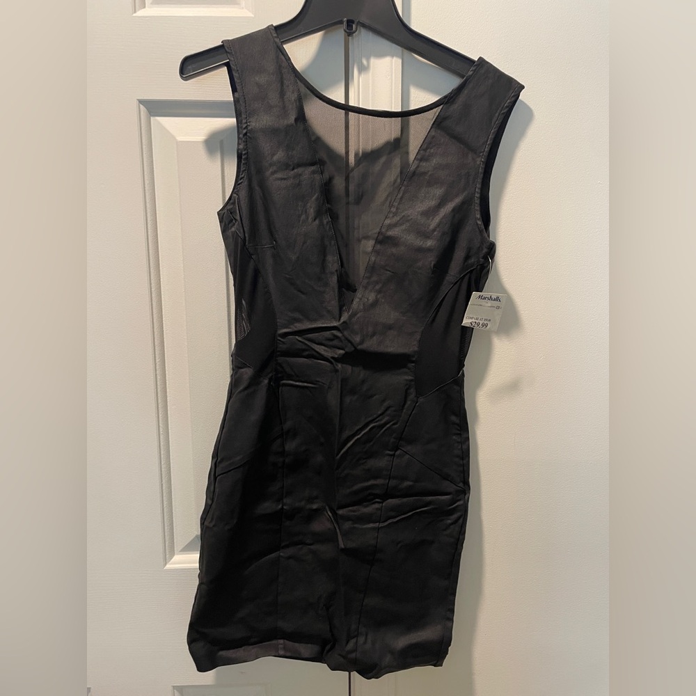 Caribbean Queen Black Mesh Mini-Dress 🖤